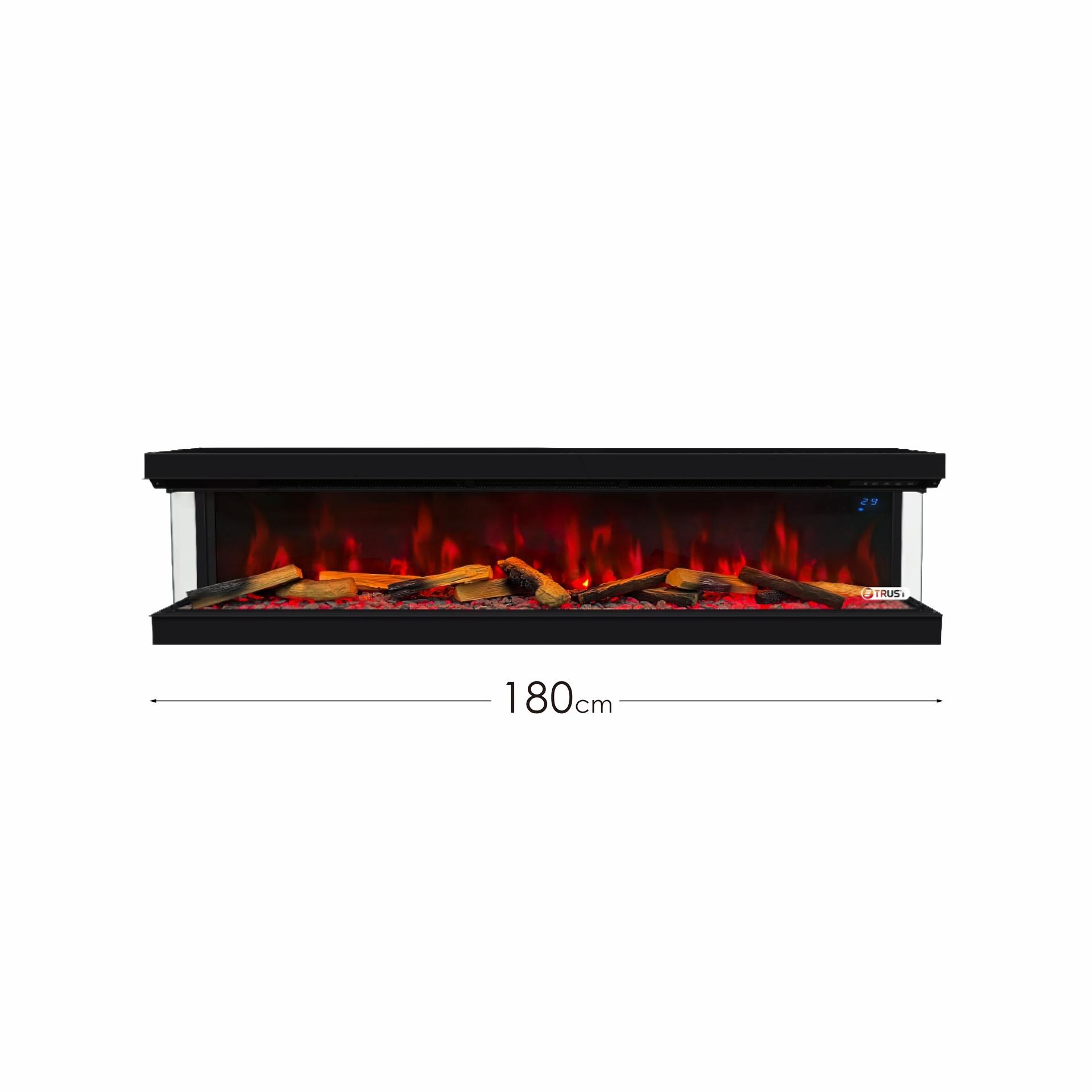 ELECTRIC FIREPLACE 180cm 3D